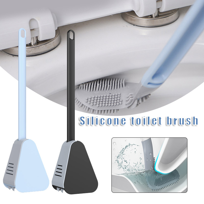 Home Bathroom Cleaning Kit - فرش المرحاض المصنوعة من السيليكون ذات