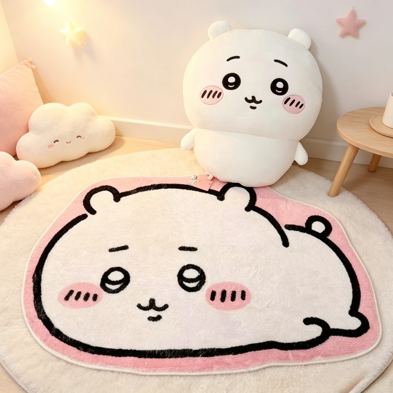 Home Bathroom Rugs - سجادة كرتونية شييكاوا رائجة، بساط أرضي