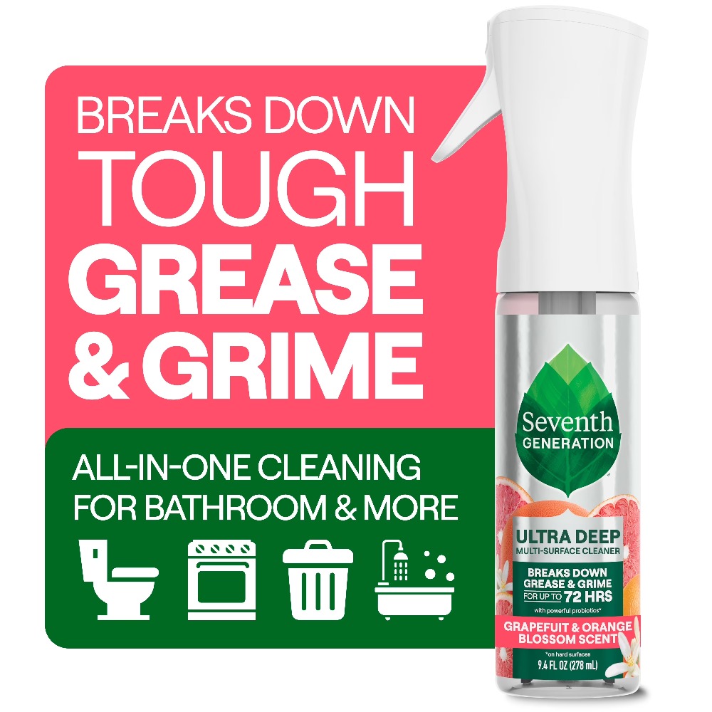 Home Bathroom Cleaning Solution - منظف متعدد الأسطح فائق التركيز برائحة
