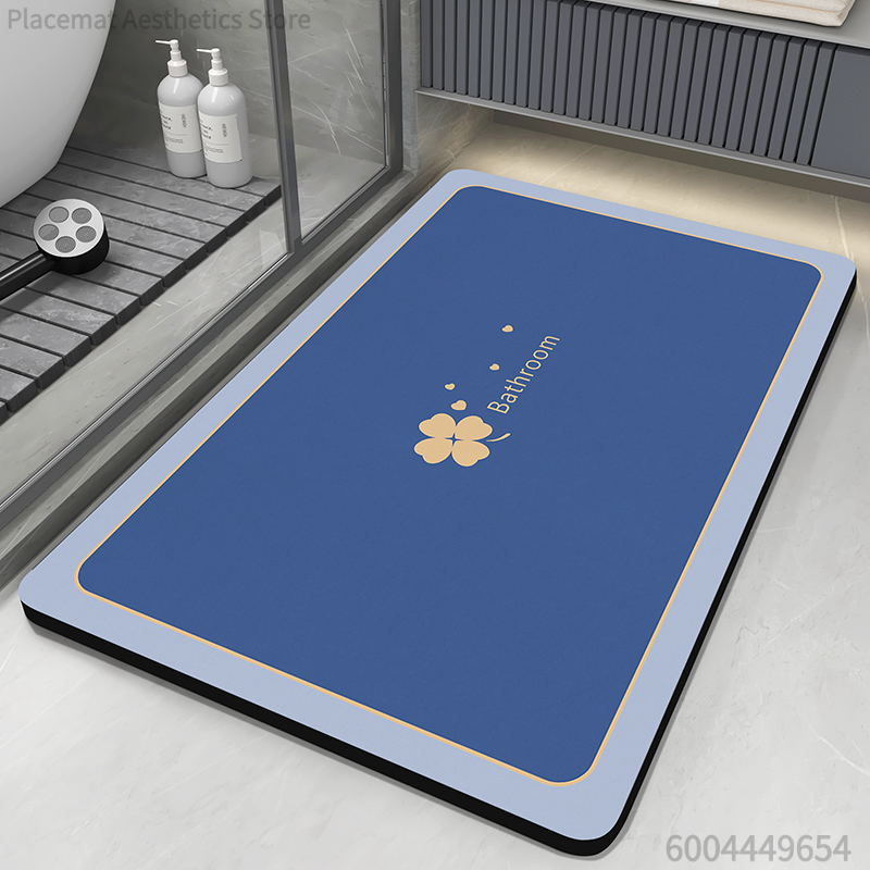Home Bathroom Rugs - سجادة حمام فائقة الامتصاص، بساط غير