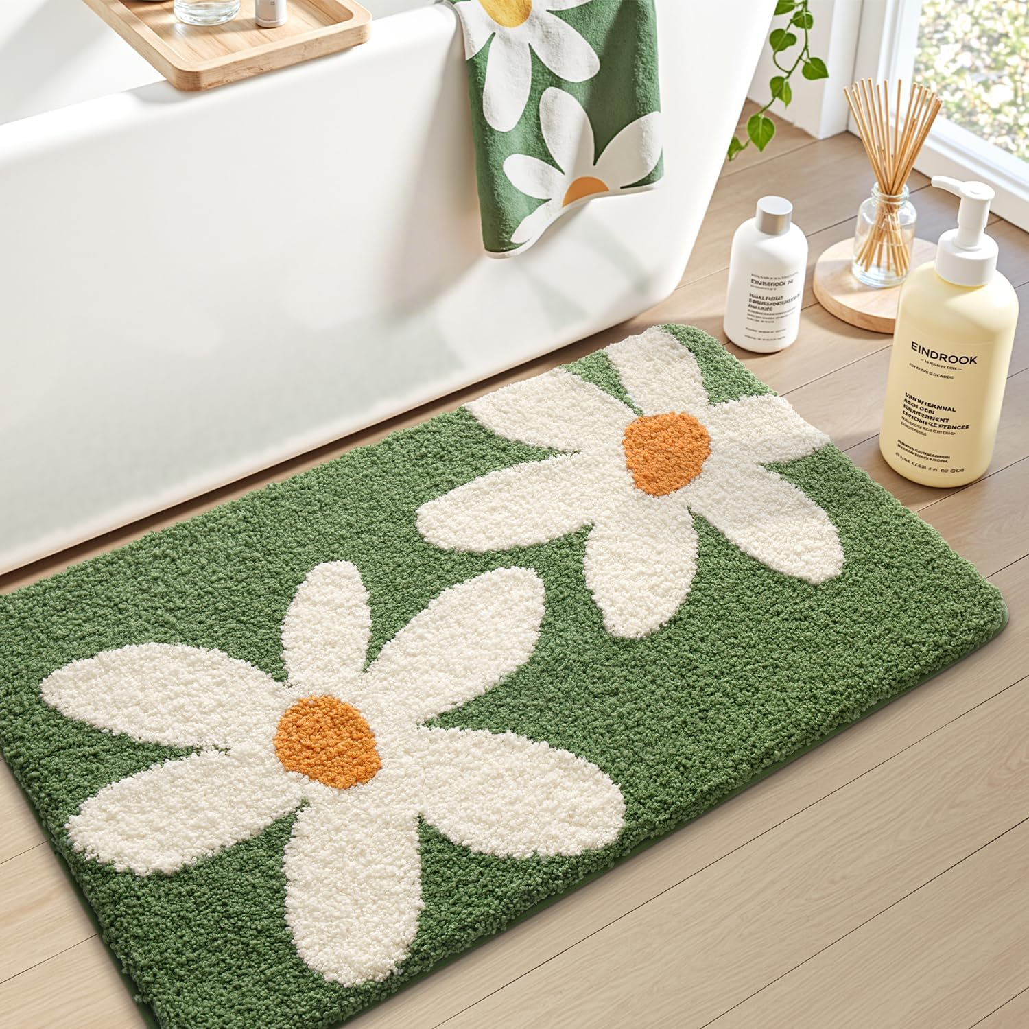 Zara Home Bathroom Rug - VIKAMA سجادة الحمام الحديثة لينة امتصاص