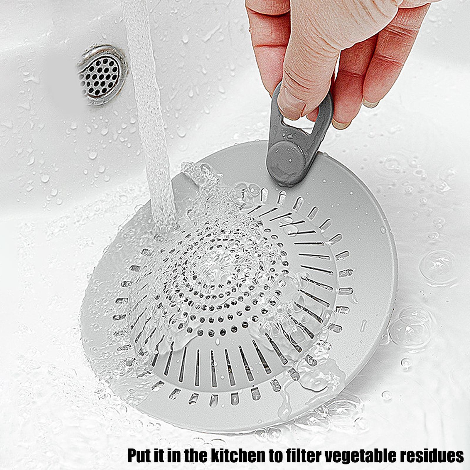 Home Bathroom Rugs - غطاء تصريف أرضي من السيليكون، حاجز