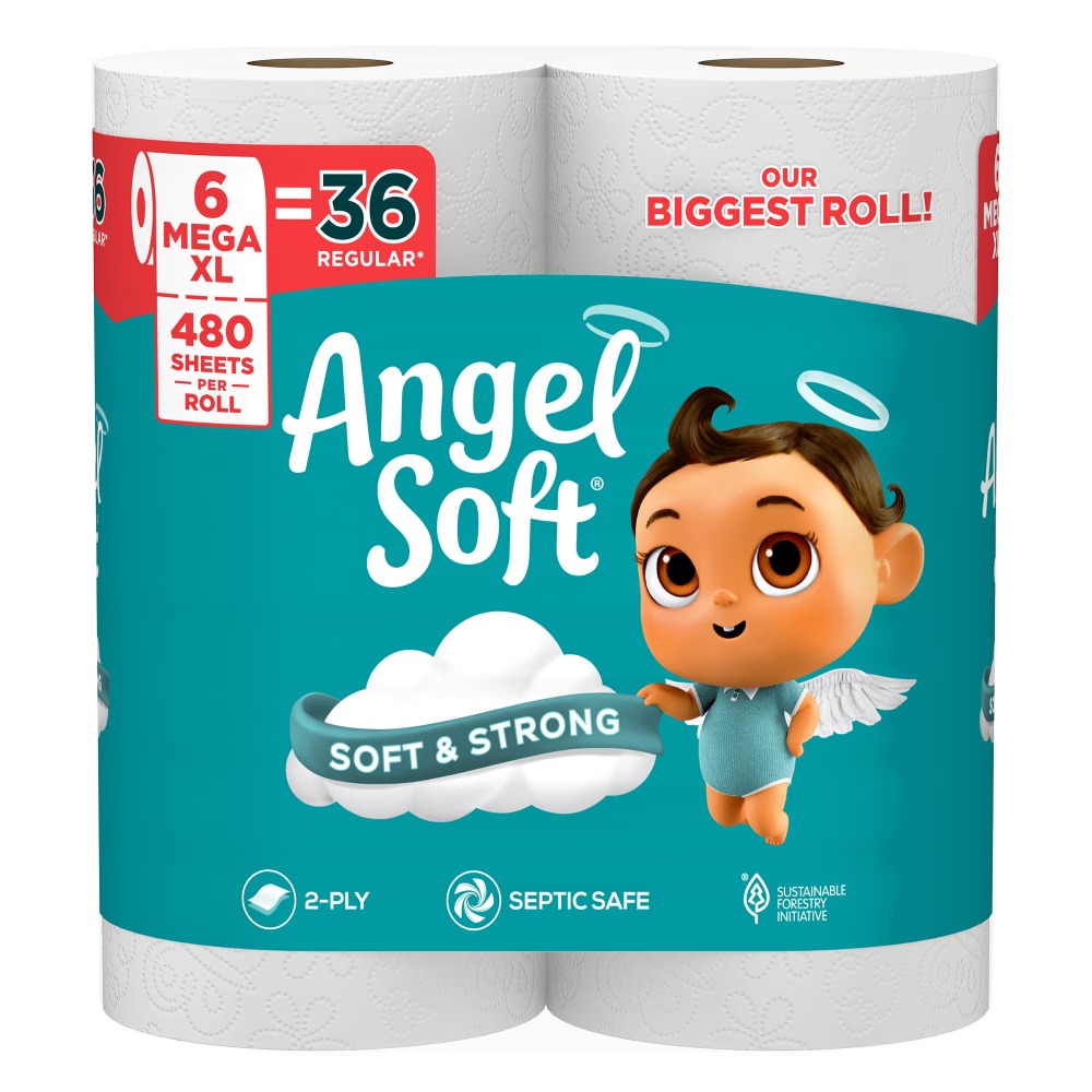 ورق تواليت ثنائي الطبقات، 6 لف - مراجعة Home Bathroom Essentials وسعره