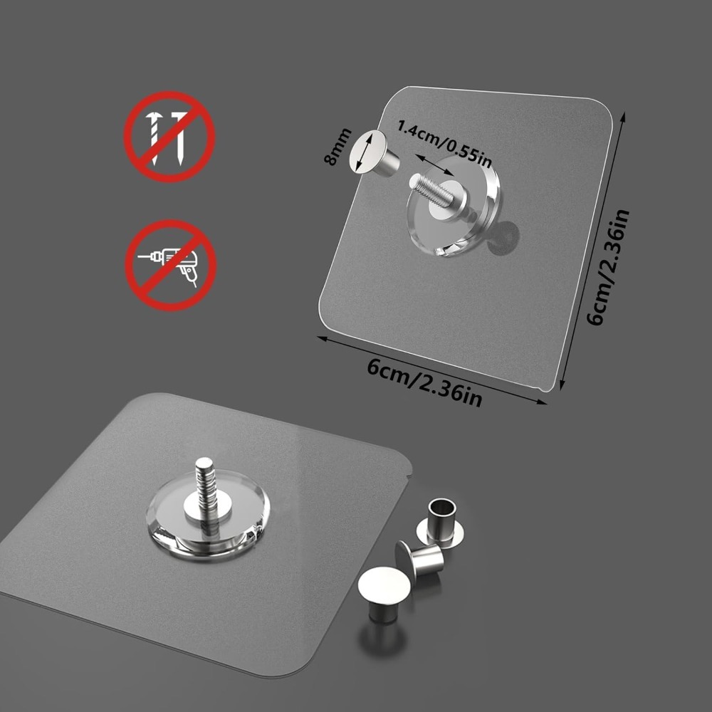 14 قطعة من خطافات الحائط اللاص - مراجعة Home Bathroom Wall Decor وسعره