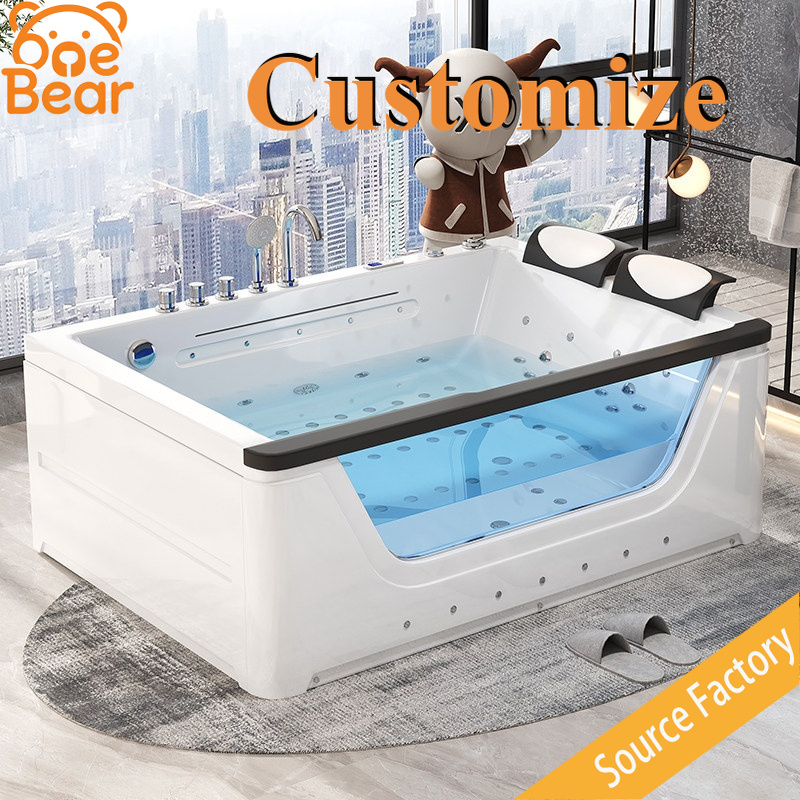 حوض استحمام ساخن أكريليك لشخصي - مراجعة Home Bathroom Jacuzzi Tub وسعره