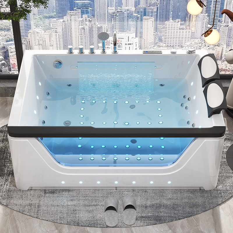 حوض استحمام ساخن أكريليك لشخصي - مراجعة Home Bathroom Jacuzzi Tub وسعره
