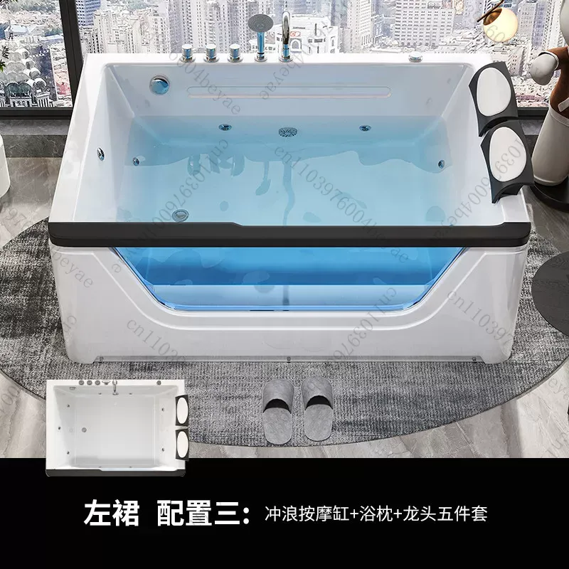 حوض استحمام ساخن من الأكريليك  - مراجعة Home Bathroom Jacuzzi Tub وسعره