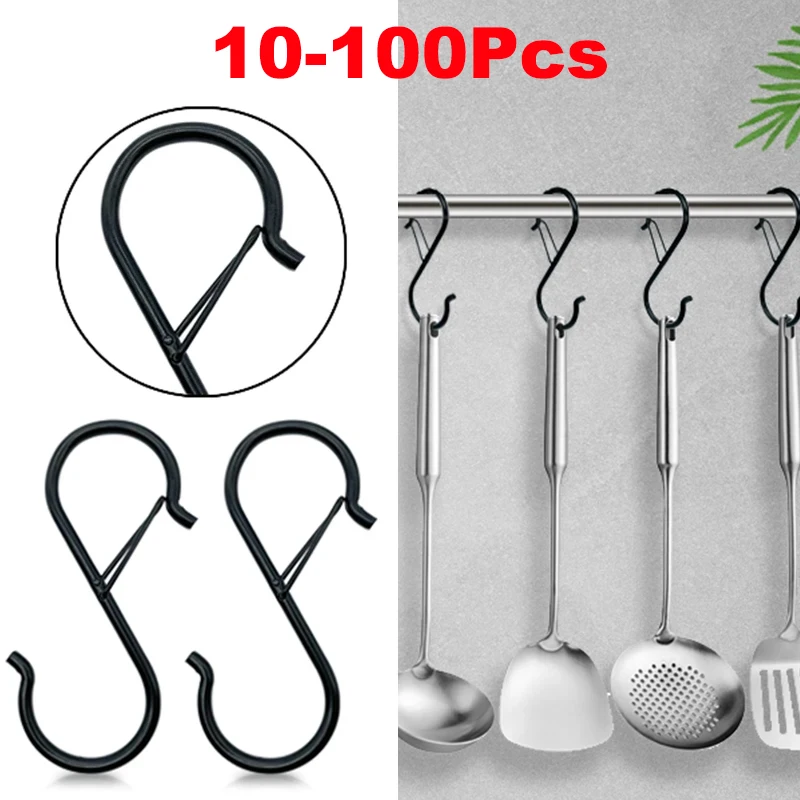 10 /100 قطعة خطاطيف تعليق معدن - مراجعة Home Bathroom Shelf وسعره