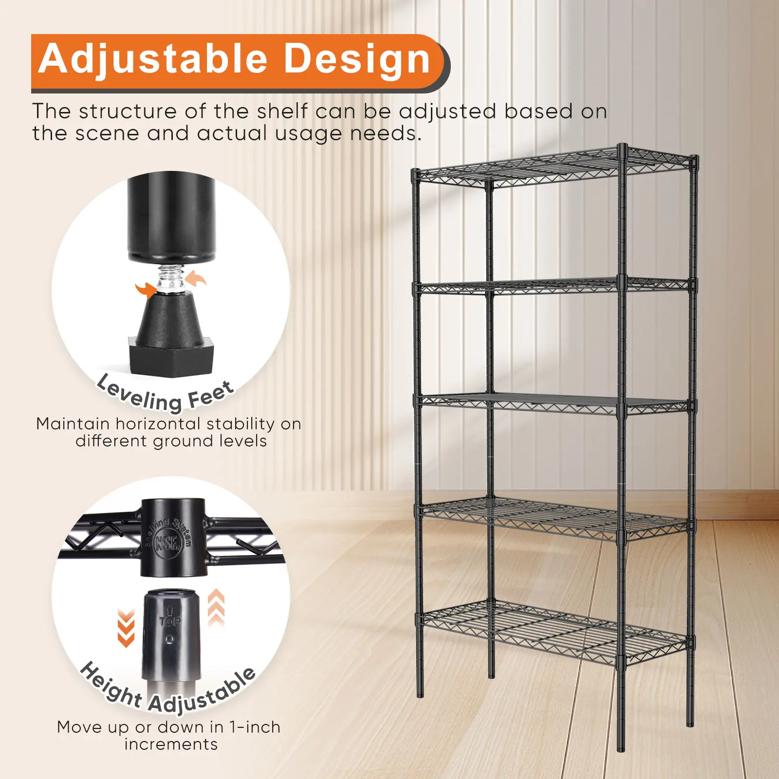 وحدة تخزين معدنية متينة من سوي - مراجعة Home Bathroom Shelf وسعره