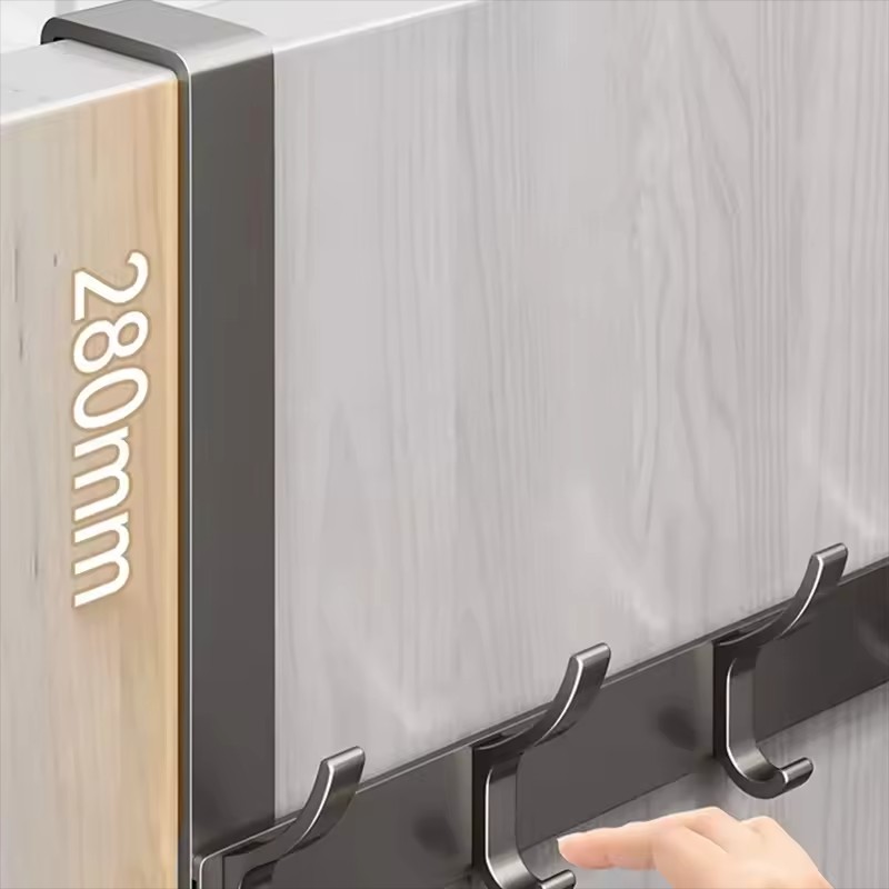 رف منظم منزلي فوق الباب، حامل  - مراجعة Home Bathroom Essentials وسعره