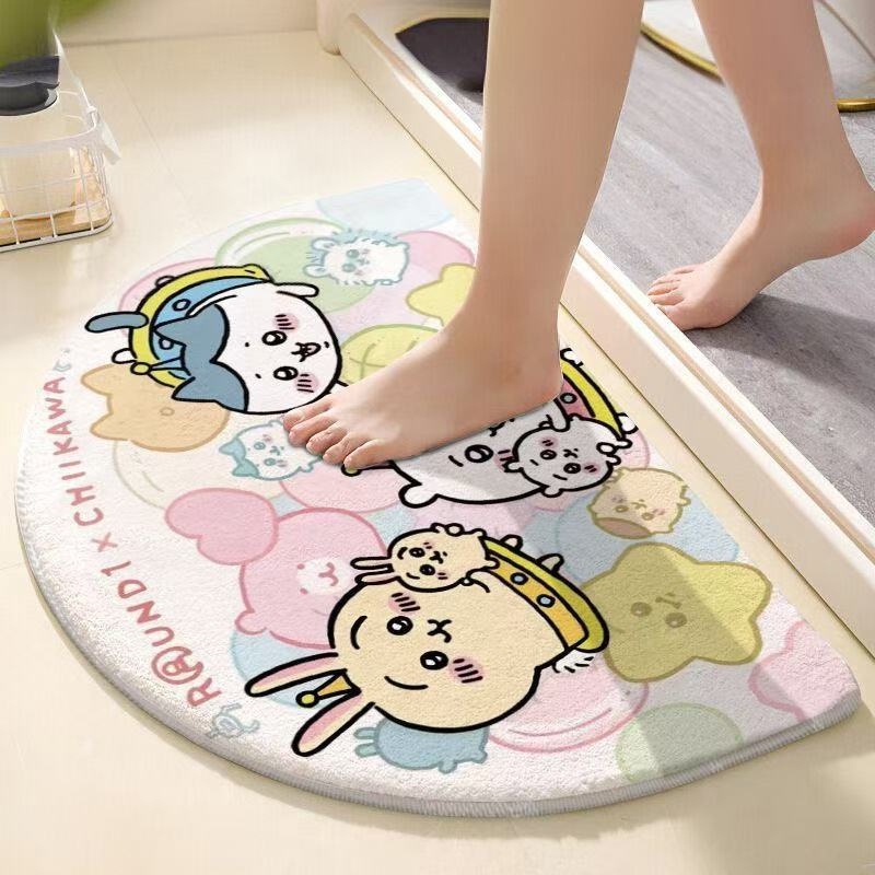 سجادة حمام نصف دائرية من تشييك - مراجعة Home Bathroom Rugs وسعره