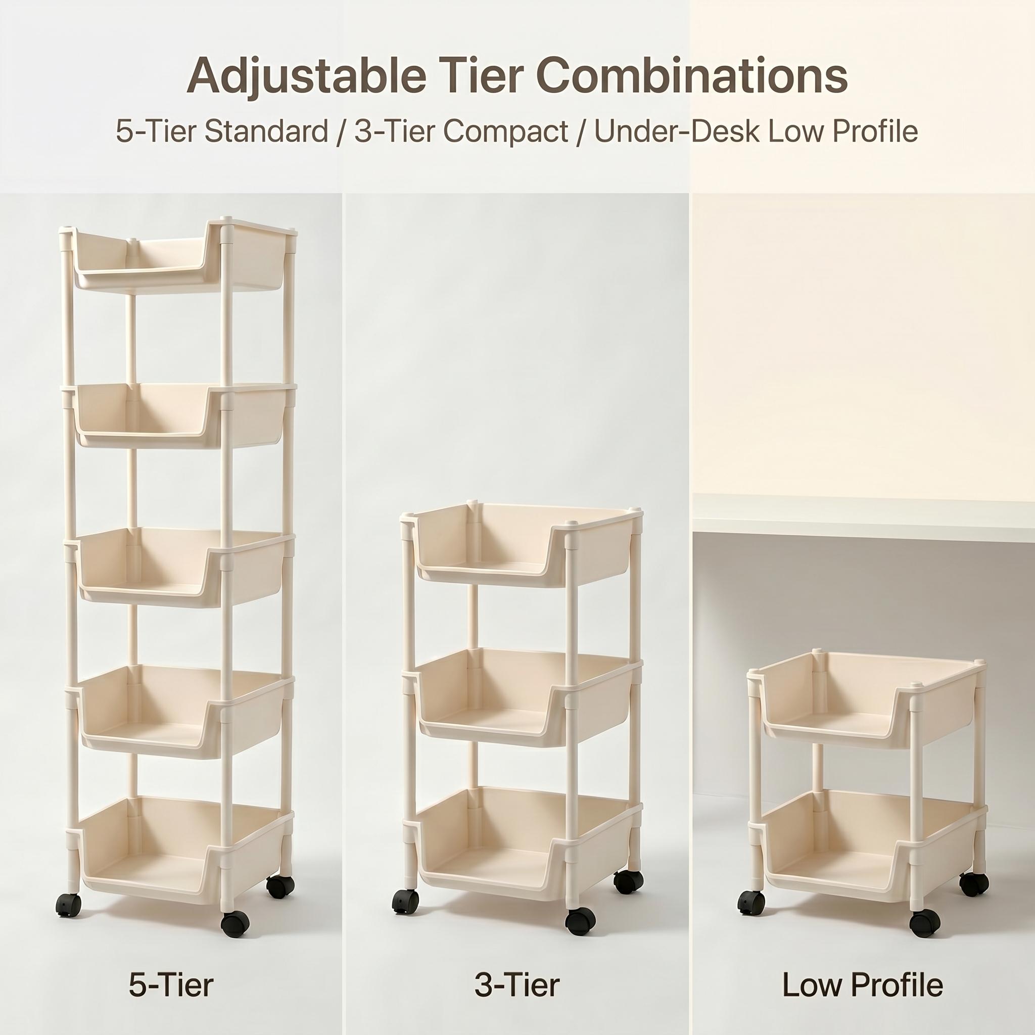 عربة تخزين نحيفة بخمسة طبقات م - مراجعة Home Bathroom Shelf وسعره