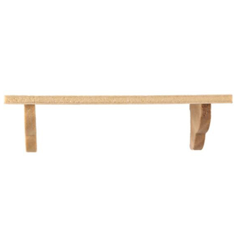 رف خشبي للحائط بمقياس 1:12 لبي - مراجعة Home Bathroom Shelf وسعره
