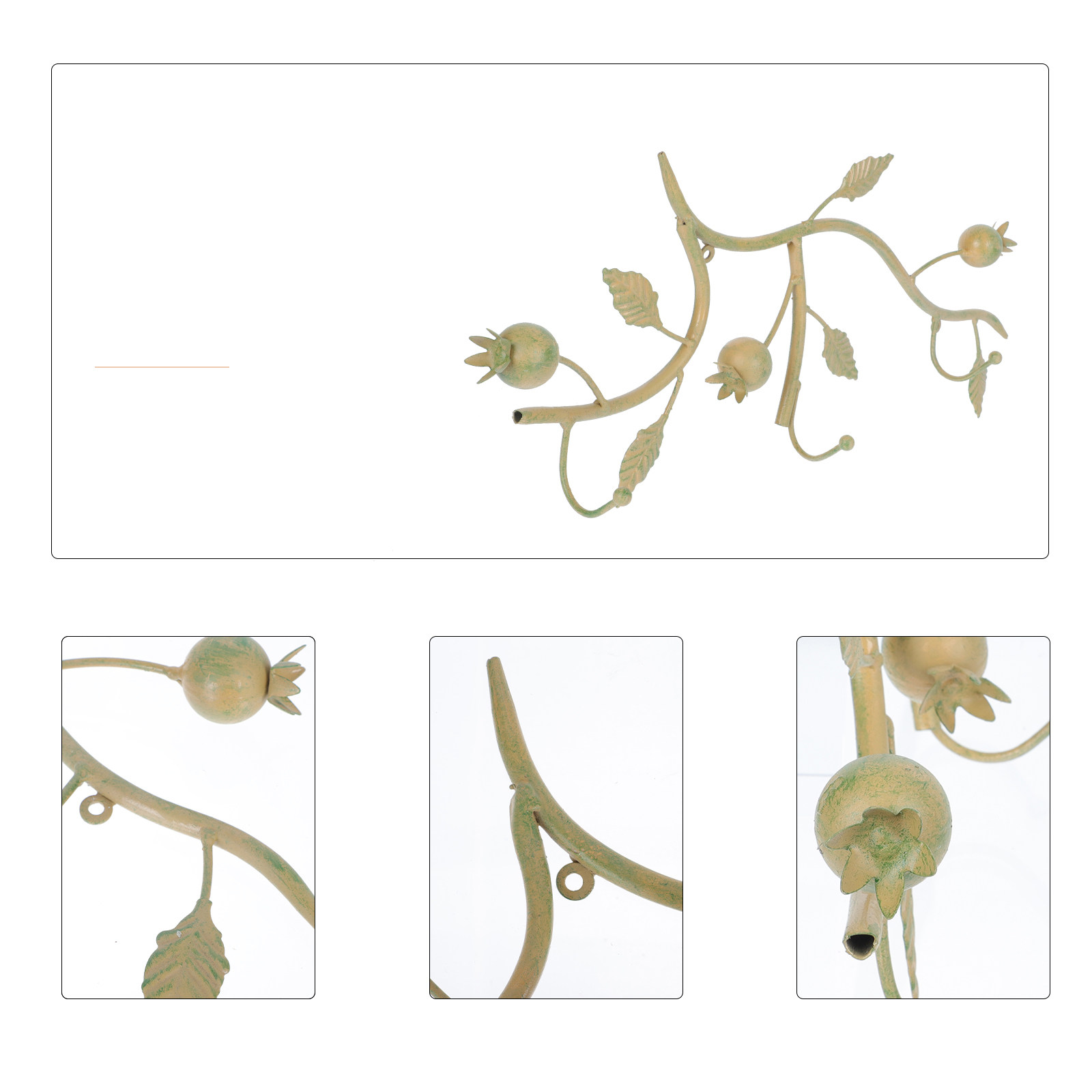 قطعة واحدة، علاقة حائط حديدية  - مراجعة Home Bathroom Wall Decor وسعره