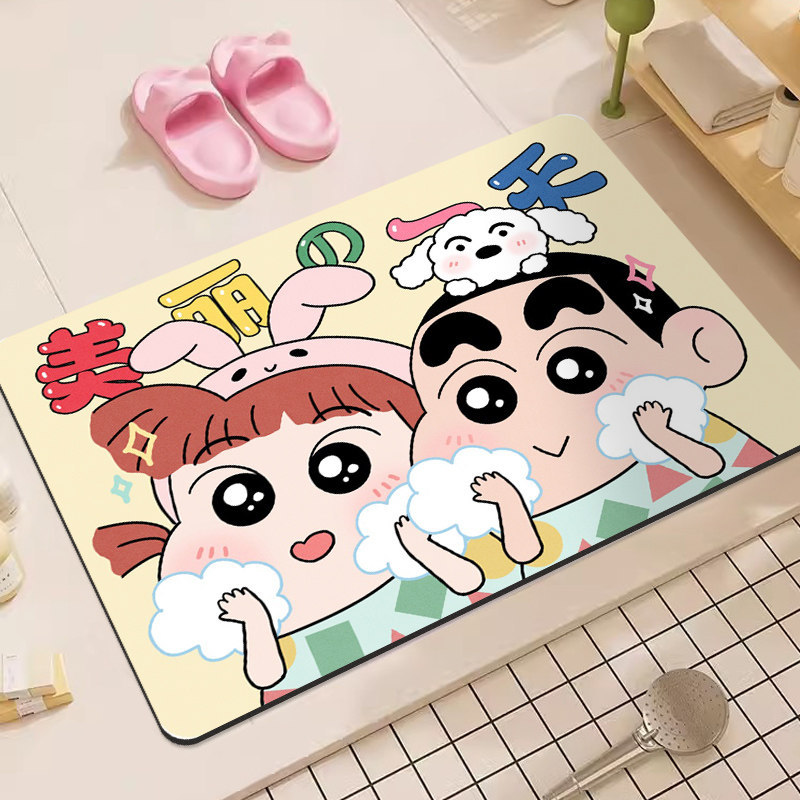 سجادة حمام من الدياتوميت بتصمي - مراجعة Home Bathroom Rugs وسعره