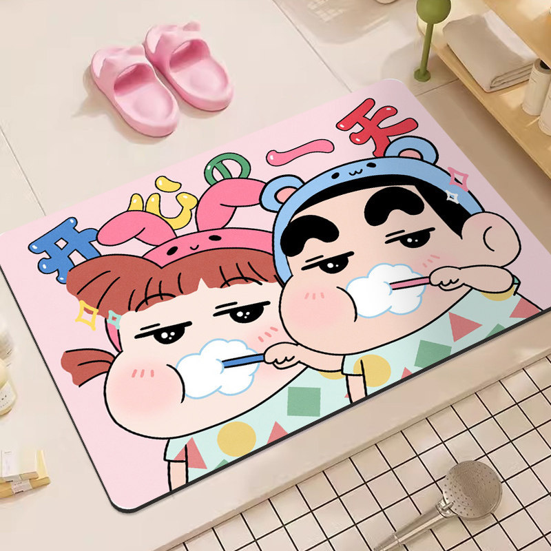 سجادة حمام من الدياتوميت بتصمي - مراجعة Home Bathroom Rugs وسعره