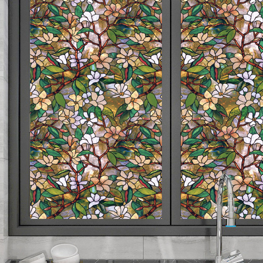 فيلم نوافذ كهروستاتيكي بنمط ال - مراجعة Home Design Bathroom وسعره