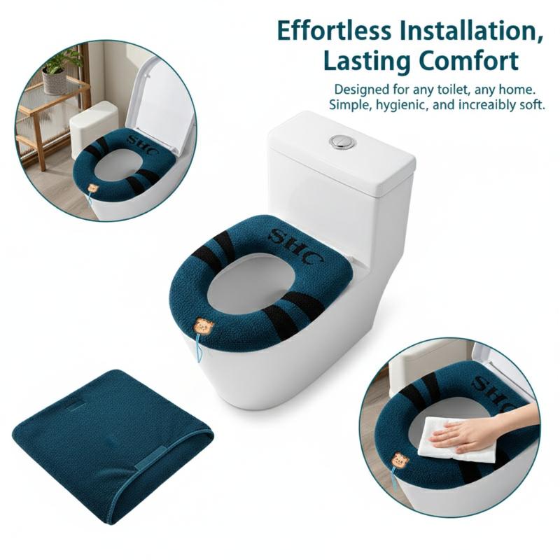 غطاء مقعد المرحاض الناعم والدا - مراجعة Home Bathroom Essentials وسعره