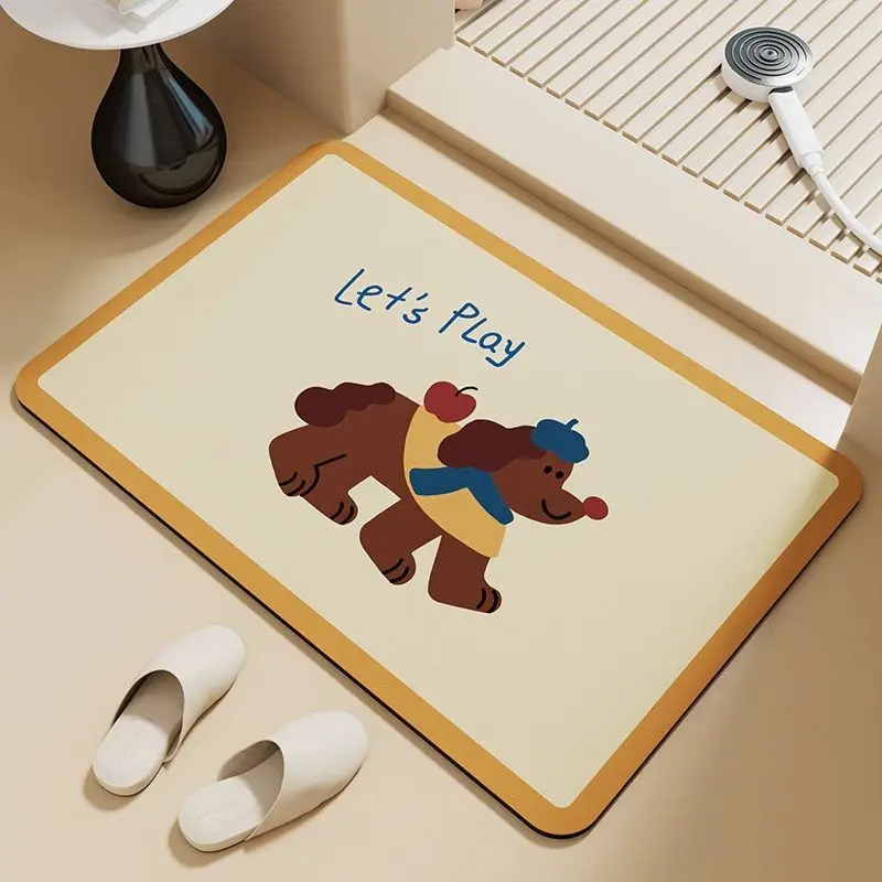 سجادة حمام مخططة لطيفة على شكل - مراجعة Zara Home Bathroom Rug وسعره