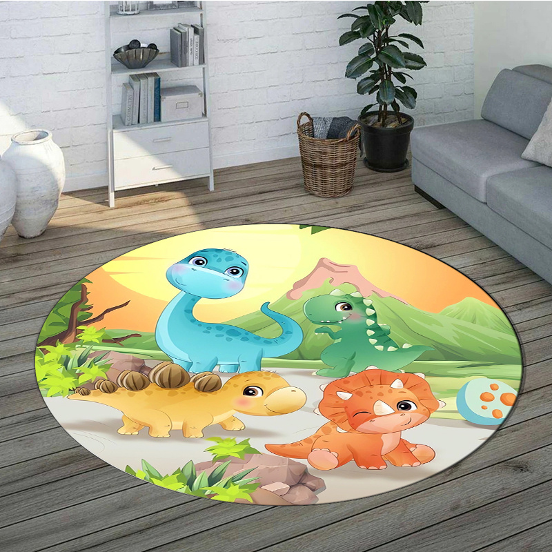 سجادة مستديرة بتصميم ديناصور ك - مراجعة Zara Home Bathroom Rug وسعره