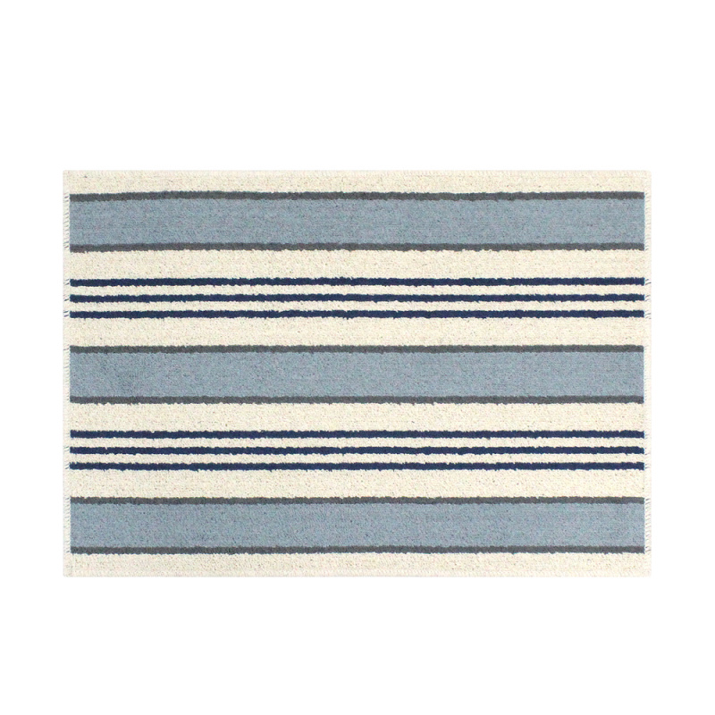 سجادة حمام كورية بسيطة مخططة م - مراجعة Zara Home Bathroom Rug وسعره