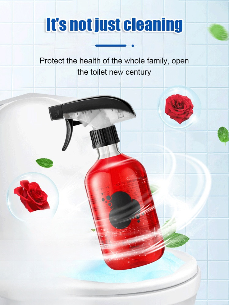 منظف مراحيض برائحة الورد، مزيل - مراجعة Home Bathroom Cleaning Solution وسعره