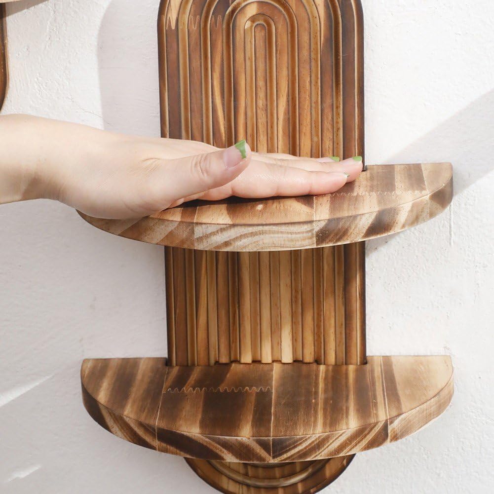رف جداري بوهيمي معلق بتصميم قو - مراجعة Home Bathroom Shelf وسعره