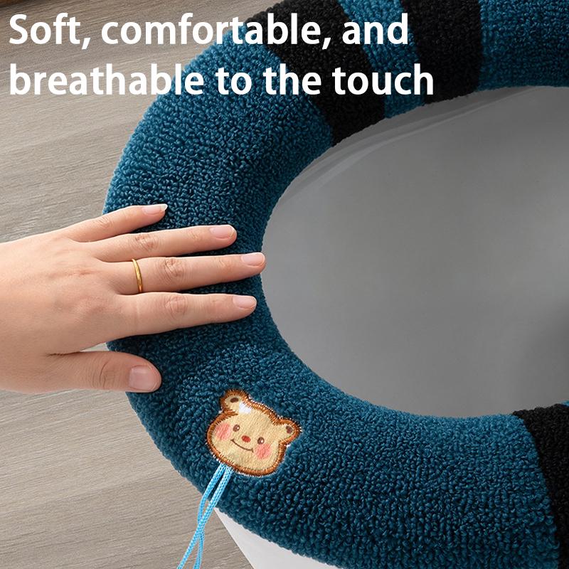 غطاء مقعد المرحاض قطعة واحدة،  - مراجعة Home Bathroom Essentials وسعره