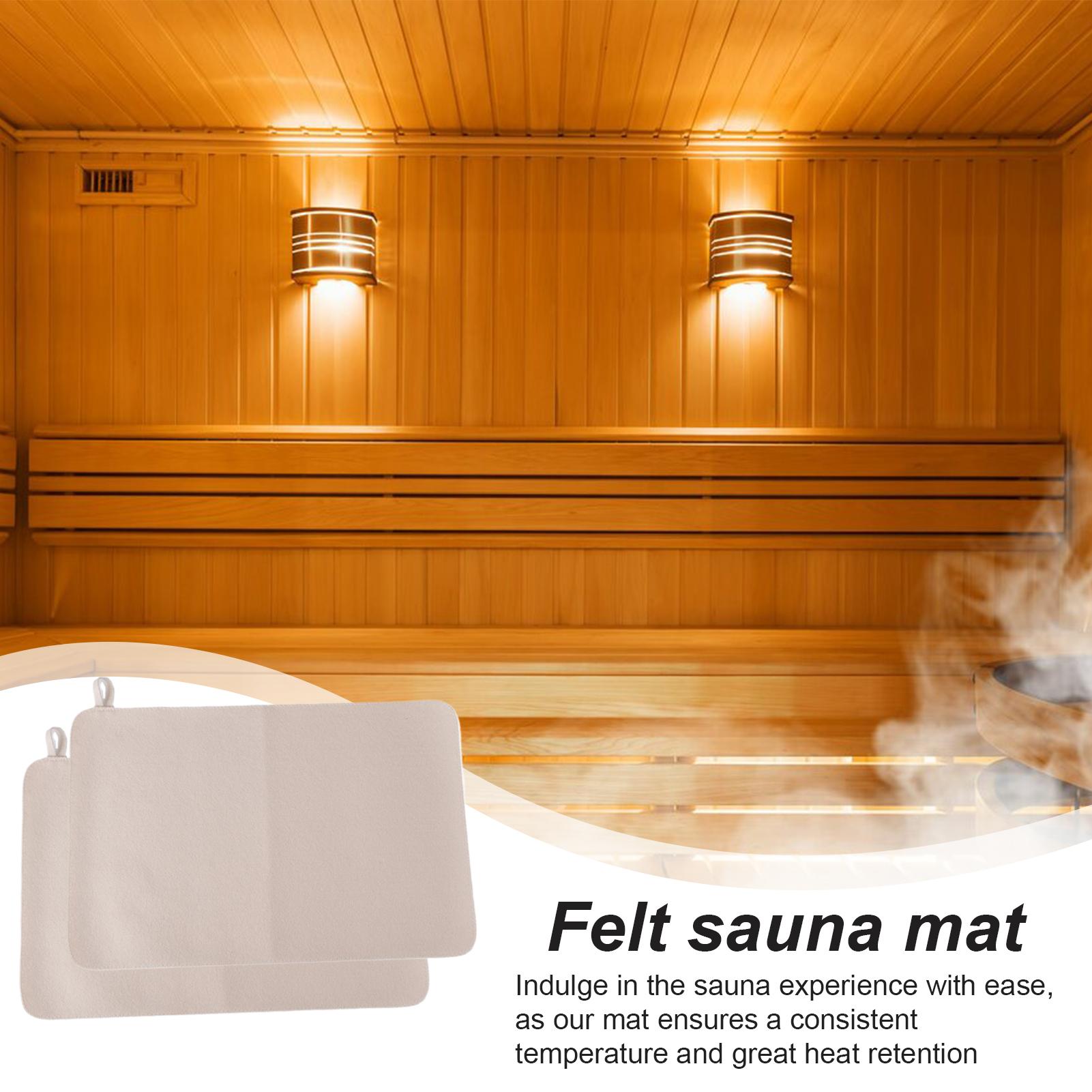 سجادة ساونا 50×33 سم، غطاء مقع - مراجعة Home Bathroom With Sauna وسعره