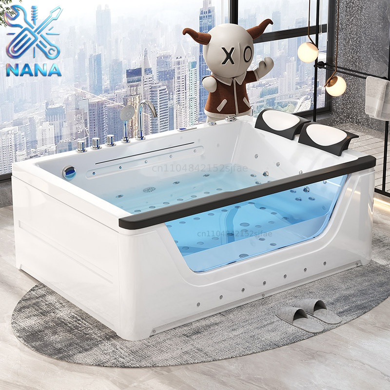 حوض استحمام ساخن من الأكريليك  - مراجعة Home Bathroom Jacuzzi Tub وسعره