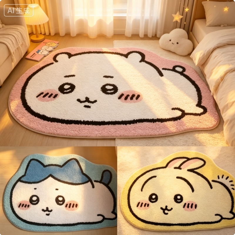 سجادة كرتونية من تشييكاوا، سجا - مراجعة Home Bathroom Rugs وسعره