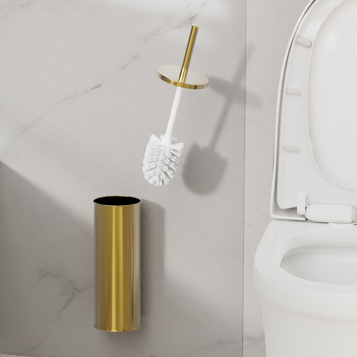 طقم فرشاة تنظيف المرحاض من الف - مراجعة Home Bathroom Cleaning Kit وسعره